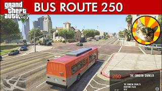 Bus Route 250 - West Vinewood to Jetsam Terminal | GTA V