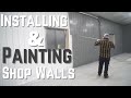 Dream Shop Build 3: Drywall, T1-11 Plywood Walls, And Painting