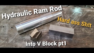 V Block Vice Jaw part1 Harrison Milling Machine Setup Hard Ass Steel