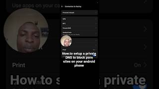 How to setup a private DNS to block porn sites on your android phone or children's android device
