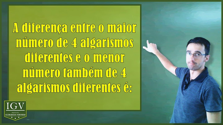 O menor número de quatro algarismos