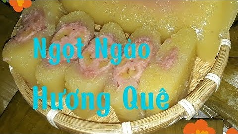 Cách Làm Bánh Khoai Mì Chuối 