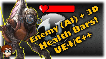 AI Enemies (Pt. 1) + 3D Health Bars! | How To Make YOUR OWN FPS! | Unreal and C++ Tutorial, Part 5