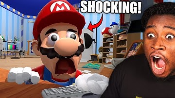 WHAT DID I JUST WATCH?! | Mario Reacts To SMG4