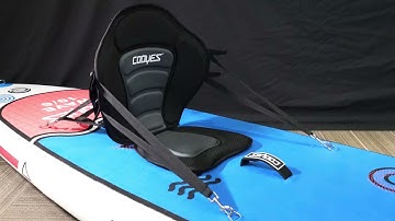 COOYES Stand Up Paddle Board Accessory Installation Guide - SUP Seat Back