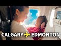 Discovering the Art of Stress-Free Family Travels (Flying from Calgary Canada to Edmonton)