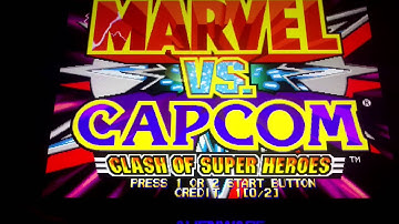 Marvel vs capcom on Mame