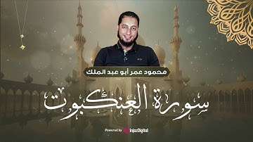 الشيخ محمود عمر أبوعبدالملك يتلو سورة العنكبوت في تلاوة أذابت القلوب