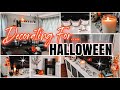 NEW!! 🎃 HALLOWEEN CLEAN AND DECORATE WITH ME 2020 🍂 FALL VIBES CLEANING MOTIVATION