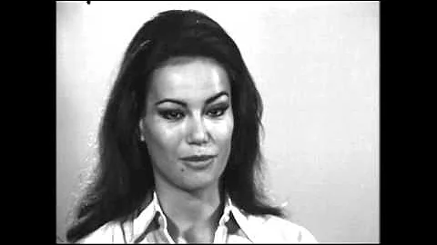 Claudine Auger - Interview (1965)