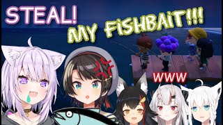 Okayu - The Fish Thief (Animal Crossing Fishing Battle)