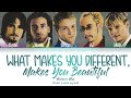 Backstreet Boys - What Makes You Different, Makes You Beautiful (Color Coded Lyrics)