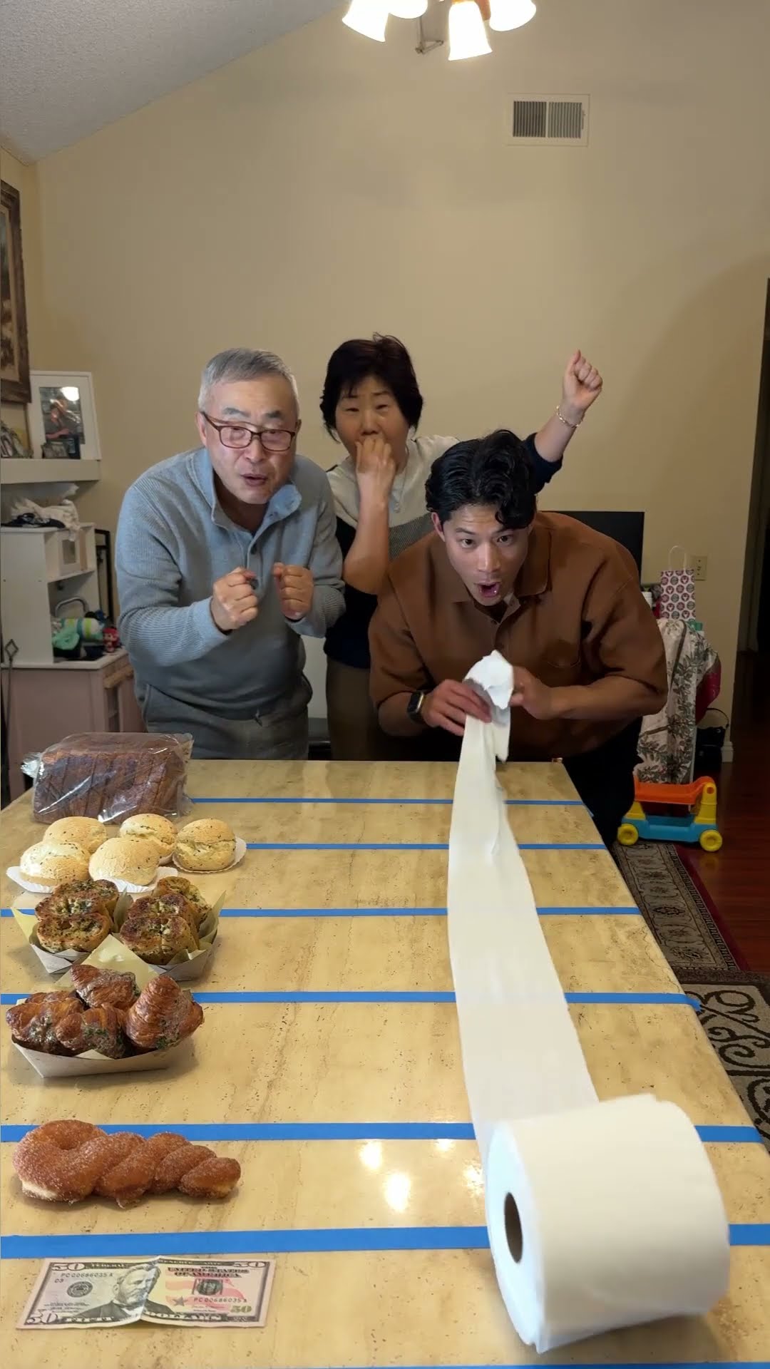 Roll the TOILET PAPER, Win $50!!