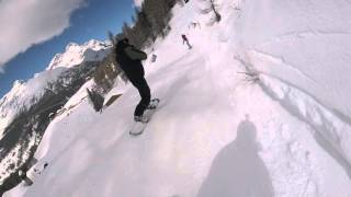 Snowboard Champoluc italy 2016 Invisibol