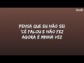 Teto_minha vida e um filme (letra)