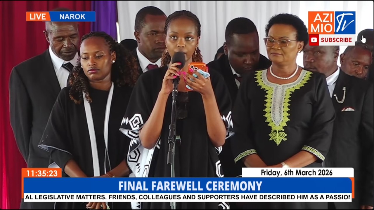 TOUCHING: Wife of Johana Ng'eno HONORS Her Late Husband With Emotional Tribute