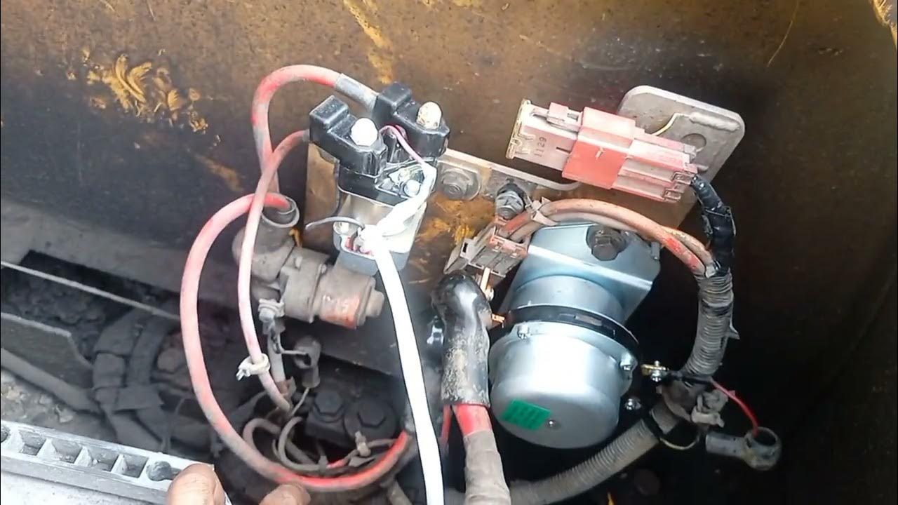 penjelasan electrical power supply & starting system' PC 200 YouTube