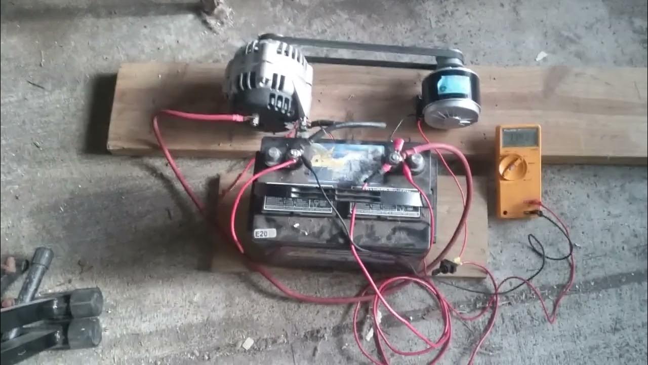My self sustaining generator. YouTube
