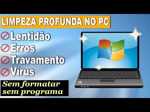 Vídeo: Como Limpar, Solucionar Problemas Do PC