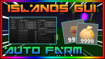 [WORKING NEW SCRIPT] ROBLOX | Islands GUI | Hack / Script | Auto Farm | Print Blocks | Free Items |