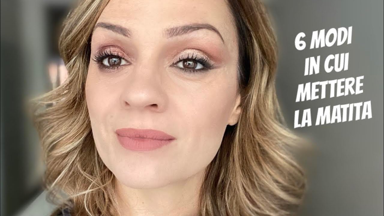 6 modi in cui mettere la matita per il trucco degli occhi