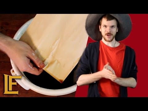 วีดีโอ: วิธีทำกระดาษ Parchment
