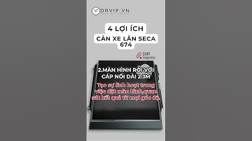 Cân xe lăn có tính năng kết nối Bệnh án điện tử EMR SECA 674 #seca #yte