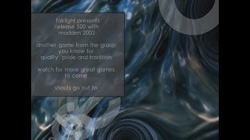 FairLight PC 500th release Intro 2002, 60fps