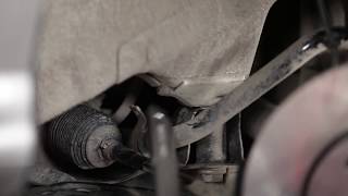 Sway bar bushes installation SKODA OCTAVIA: video manual