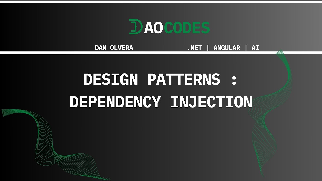 Design Patterns: Dependency Injection - YouTube