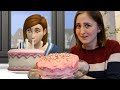 I tried to make a cake from The Sims 4 in real life... it did not go well...