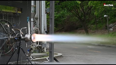 InssTek X KARI 3-ton Multi-Material Rocket Nozzle Firing Test