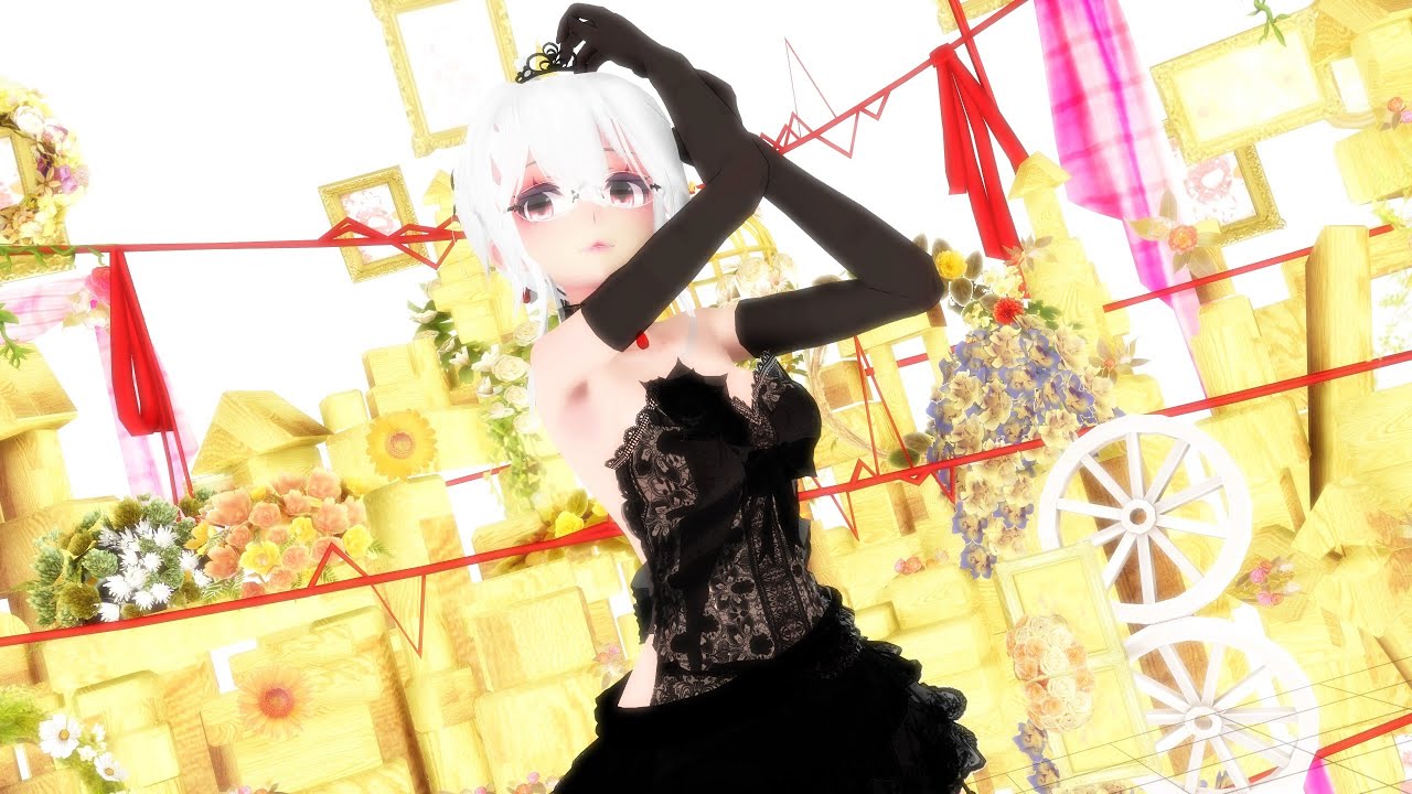 【MMD】PiNK CAT【TDA Bride Haku 】