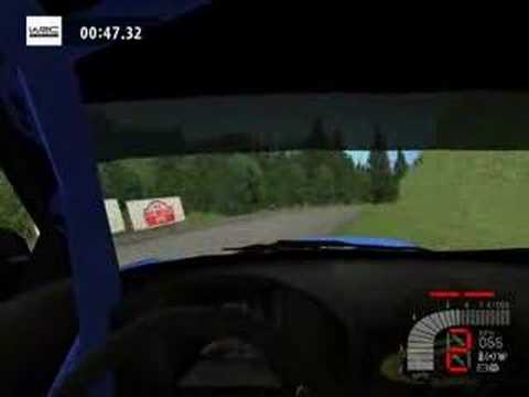 Total Action - Subaru WRC 2006 Game Sound Inside Car