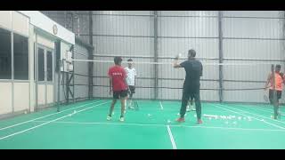 3 in 1 Net Drop Practice... No time wasted. Train 3 players with 1 shuttle feed. screenshot 5