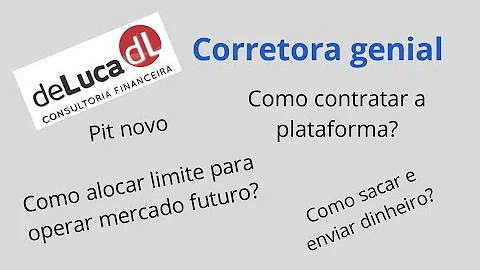 Como depositar dinheiro na genial investimentos?