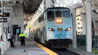 Tri Rail Train. Miami Airport Station