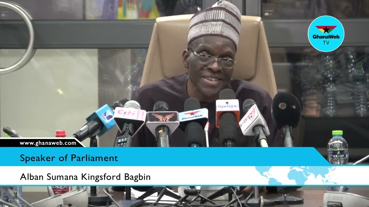 It was a threat to national security - Bagbin