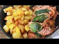 SALTIMBOCCA  alla ROMANA  ricetta saltimbocca alla romana con patate