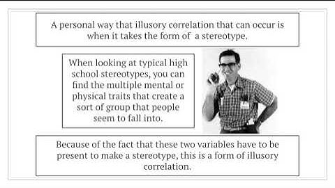 Illusory Correlation