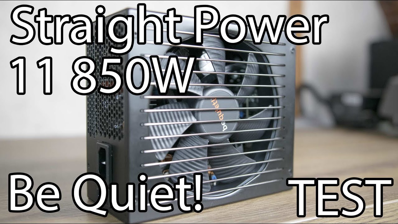 TEST] Alimentation be quiet! Straight Power 12