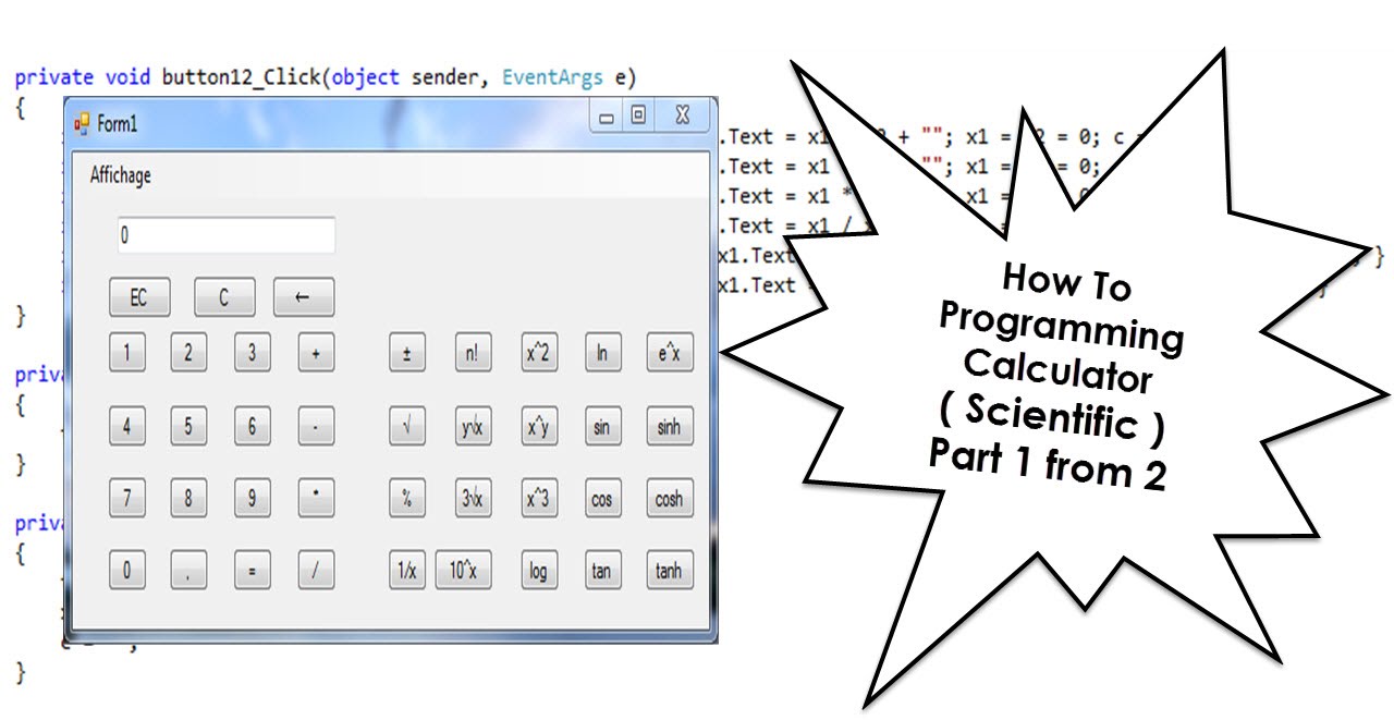 How To Programming Calculator Scientific (Part 1/ 2) - YouTube