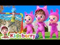 Three Little Pigs Play Football | Kidsberry Nursery Rhymes &amp; Baby Songs