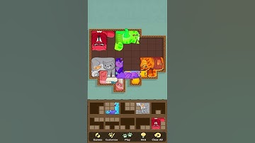 🏅 Puzzle Cats 129 😺🎧 Gameplay Walkthrough 🎮 #shorts #puzzlecats #puzzle #walkthrough #game #funny