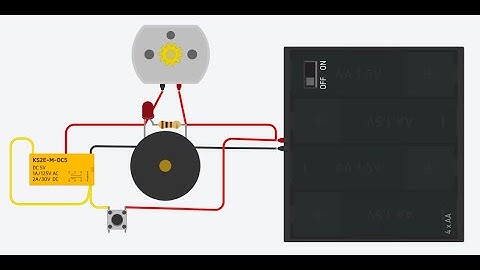 Self-holding circuit with TinkerCAD 柯t生活科技教室用TinkerCAD實做自保持電路說明