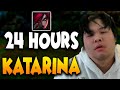I played Katarina for 24 hours straight, this is how it went