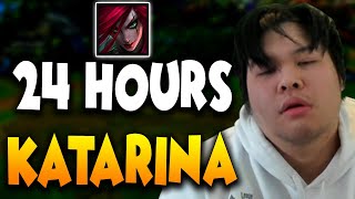 I played Katarina for 24 hours straight, this is how it went