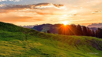 Timelapse (4K) Valley of Inn, Austria