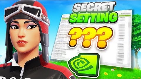 The BEST Nvidia Profile Inspector Settings for Fortnite in 2025! ✅ - Max FPS & 0 Delay!