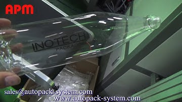 S102 Automatic 1 color water bottle screen printing machine